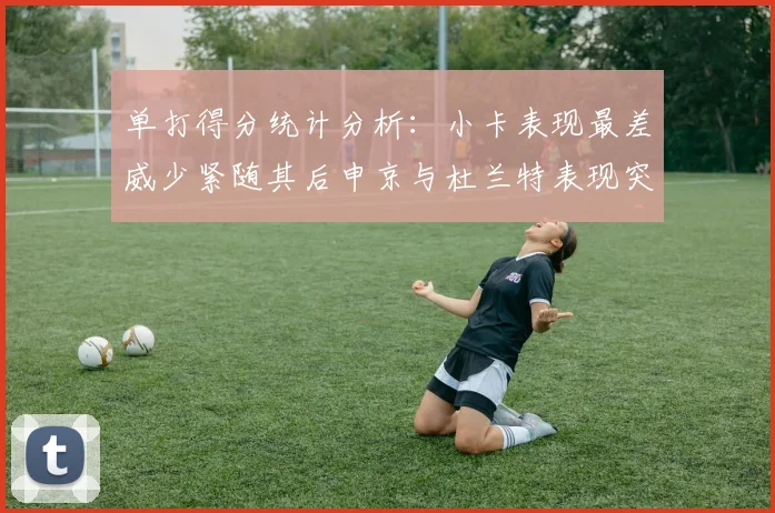 单打得分统计分析：小卡表现最差威少紧随其后申京与杜兰特表现突出