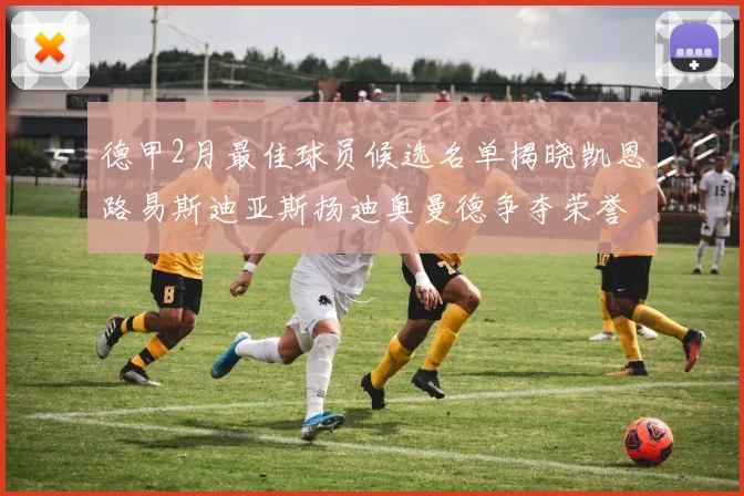 德甲2月最佳球员候选名单揭晓凯恩路易斯迪亚斯扬迪奥曼德争夺荣誉